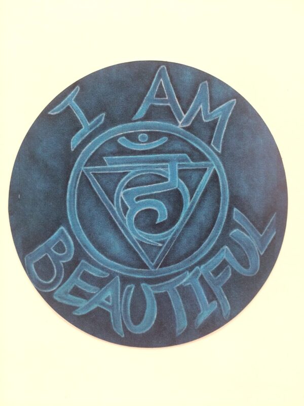 I Am Beautiful ~ 3.5" vinyl sticker