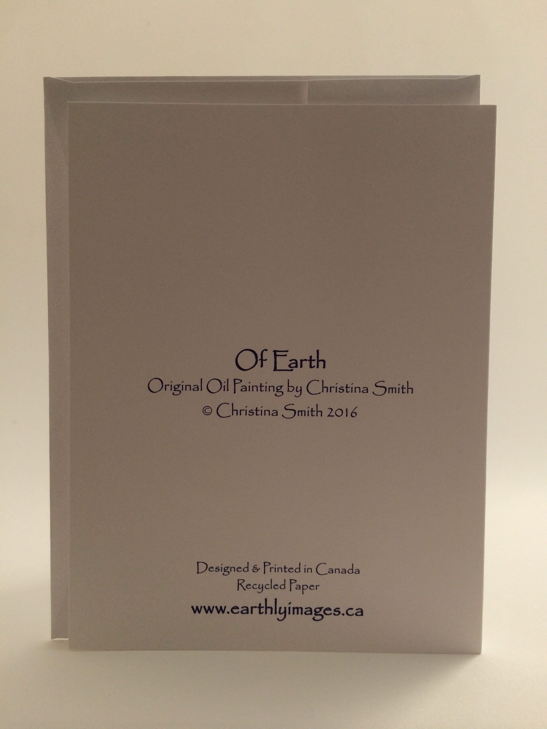 IMG_5466 Of Earth ~ card (back)