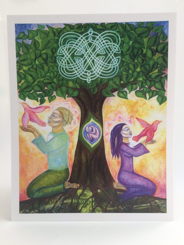 Honouring the Path of Love ~ print
