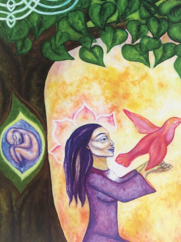 Honouring the Path of Love ~print detail