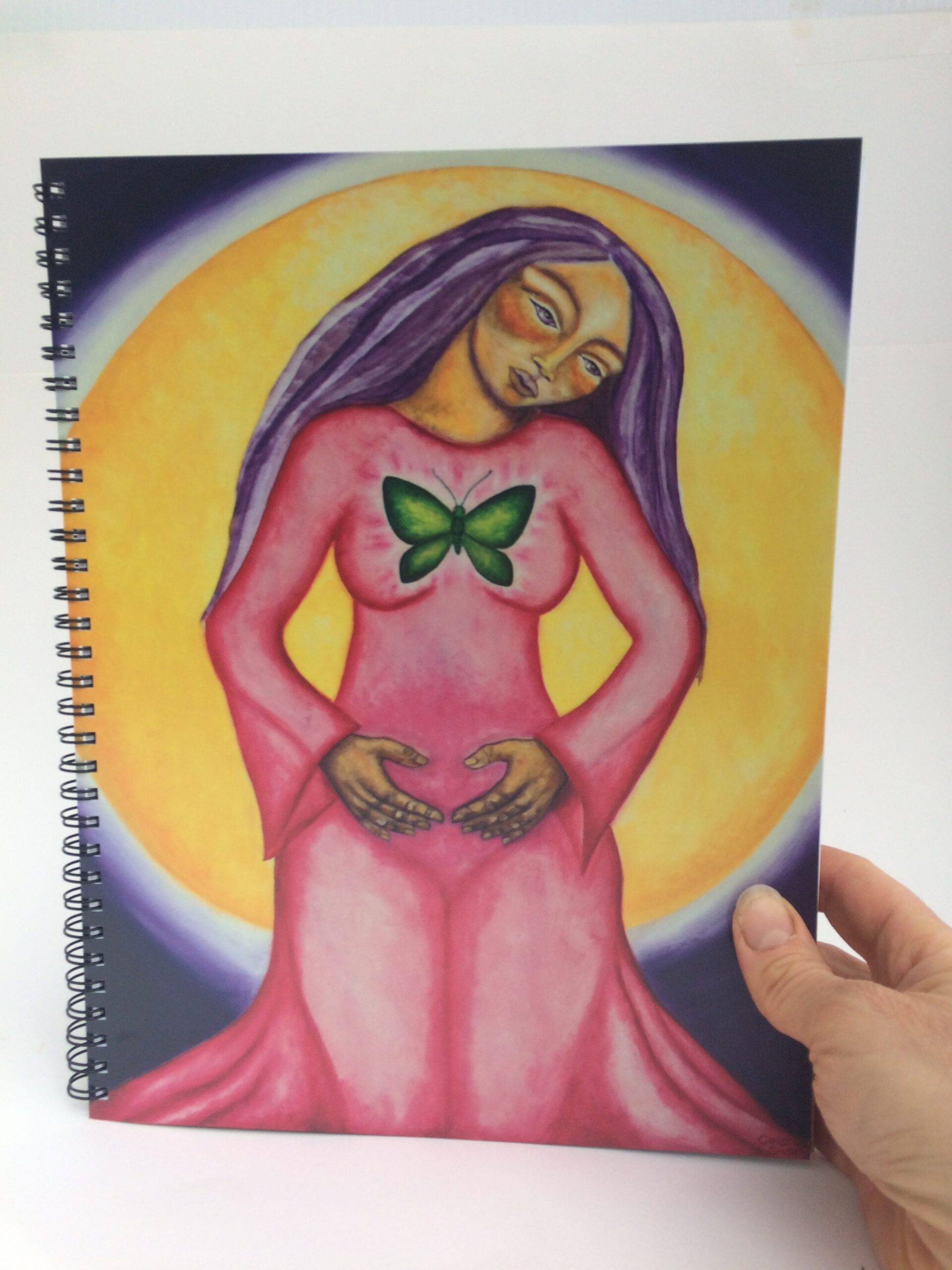 Sacred Womb ~ sketchbook