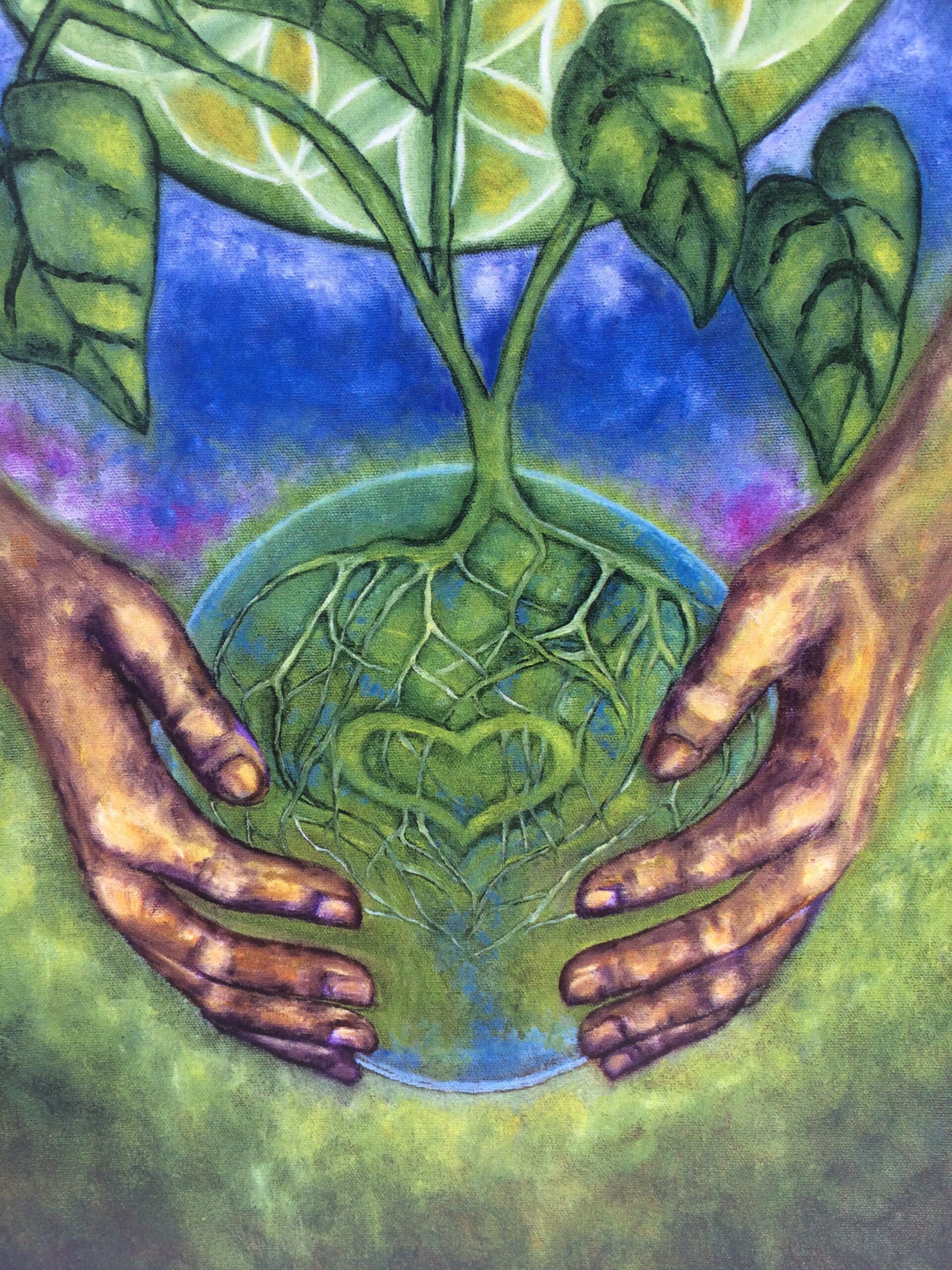 IMG_5304 Nurturing Oneness ~ print detail