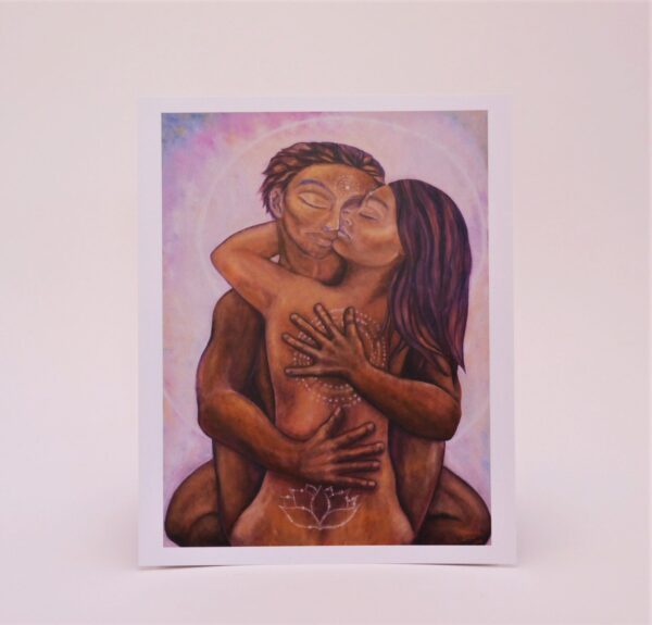 Sacred Embrace - Art Print